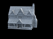 1:72 Scale - Medieval Manor